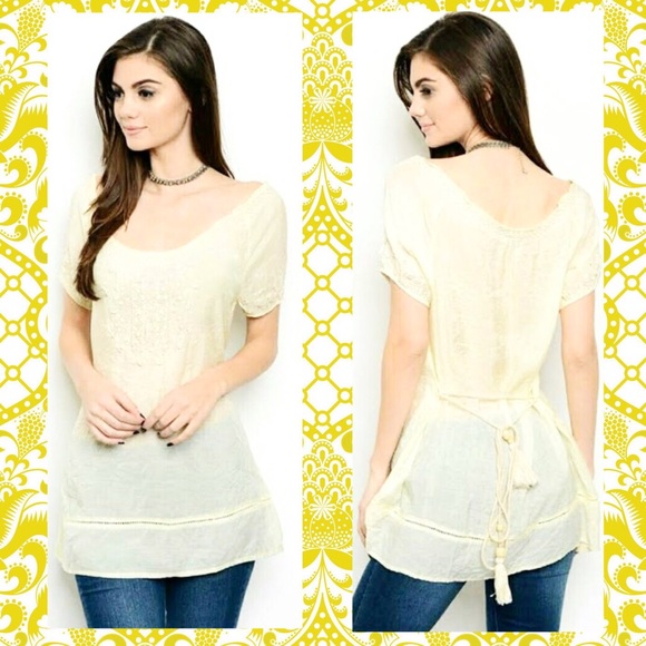 Vintage Inspired Sunshine Summer Lightweight Tunic - Picture 2 of 8